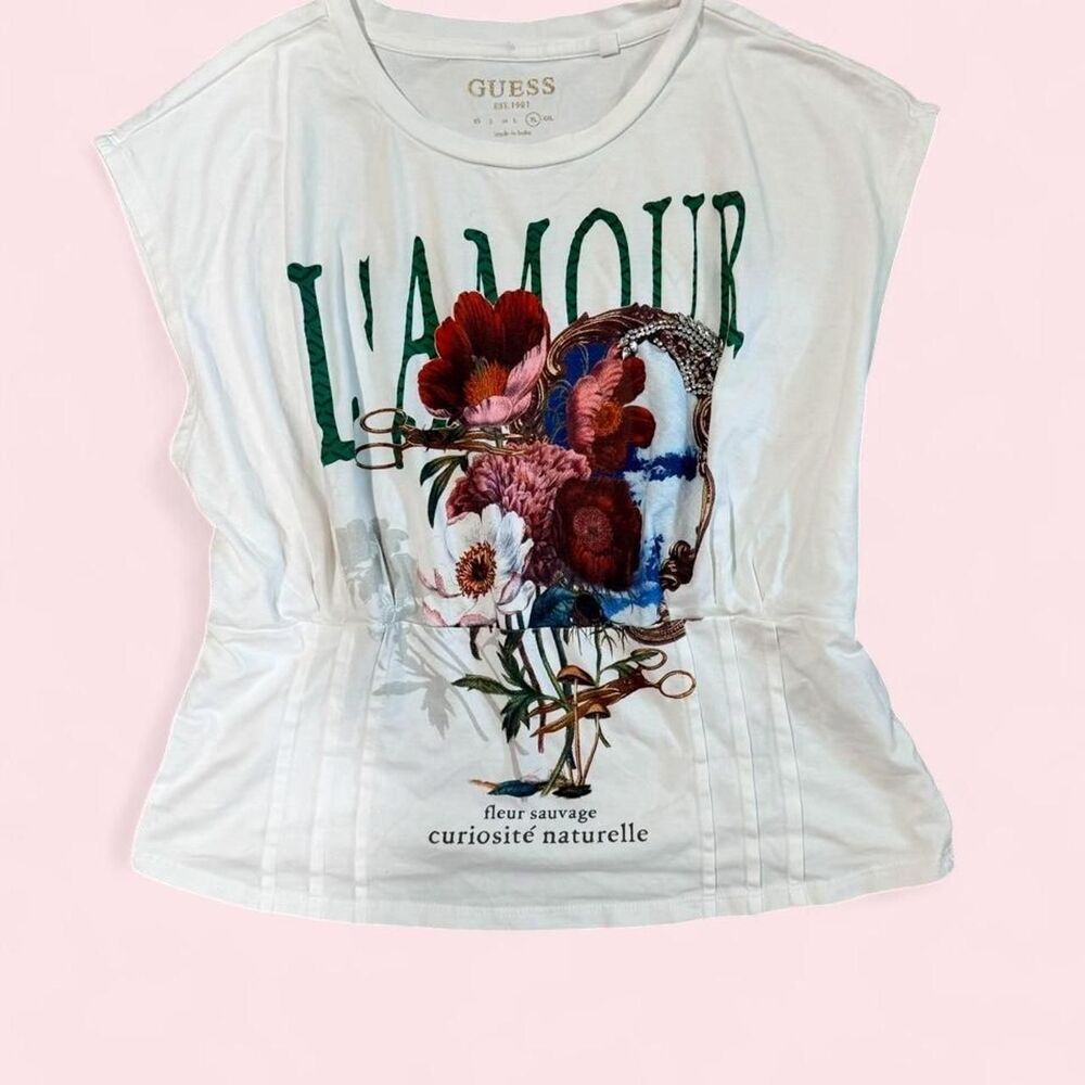 Guess Women's White T-shirt